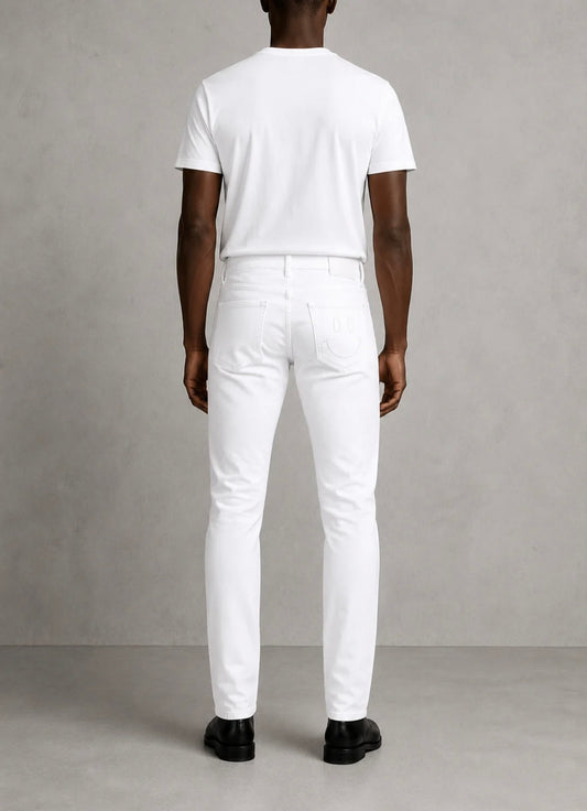 Slim Fit Jeans | smiley • white