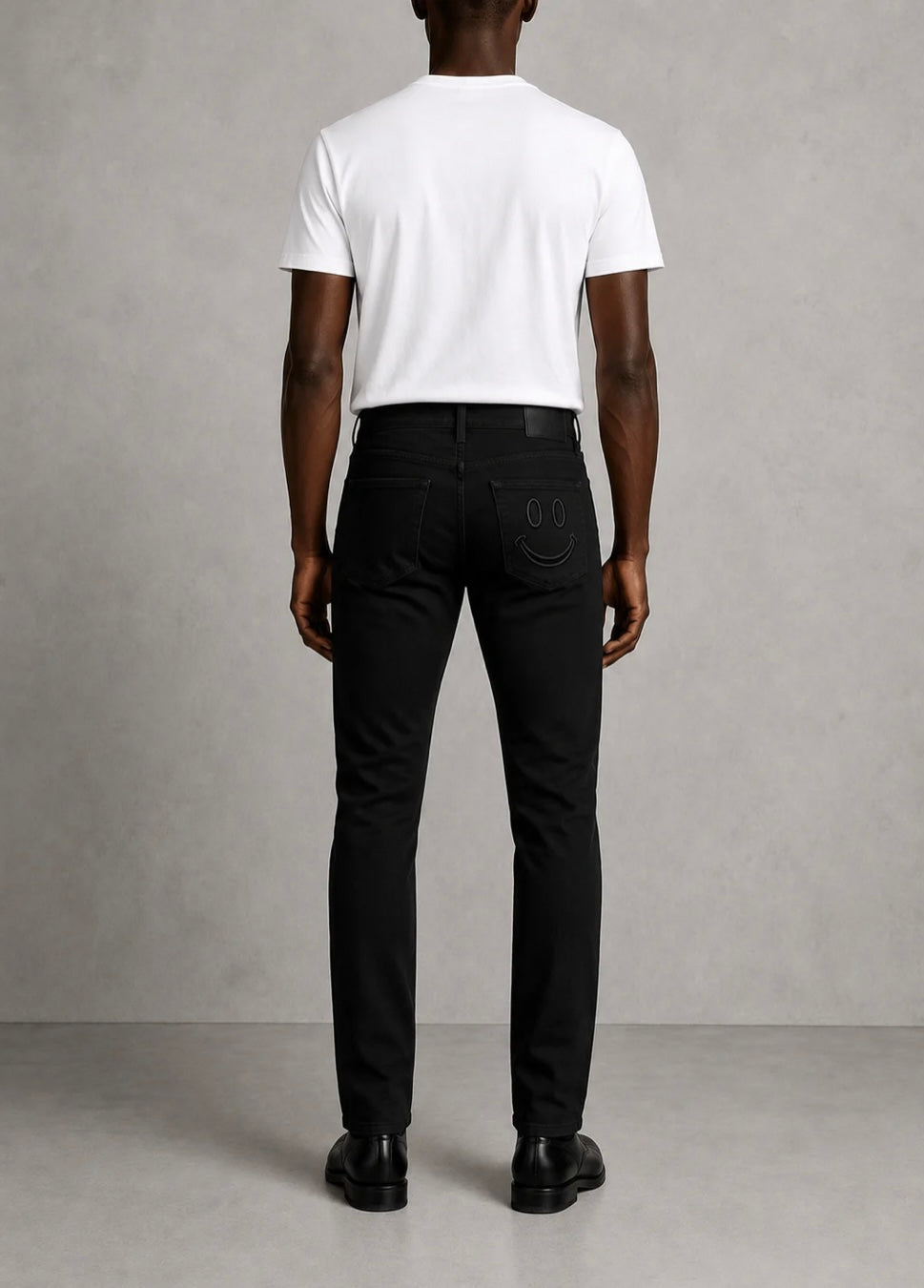 Slim Fit Jeans | smiley • black
