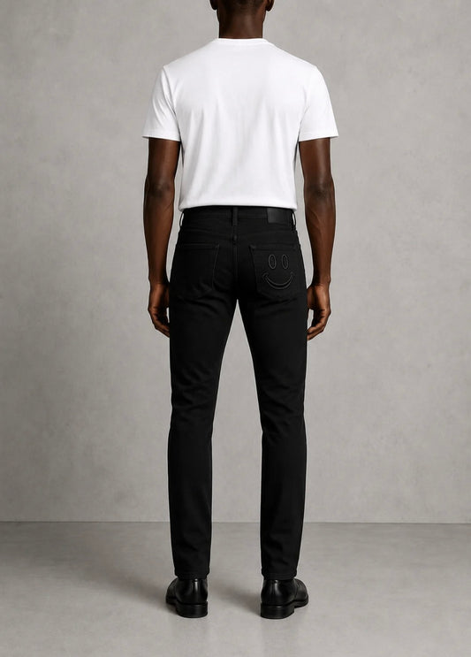Slim Fit Jeans | smiley • black