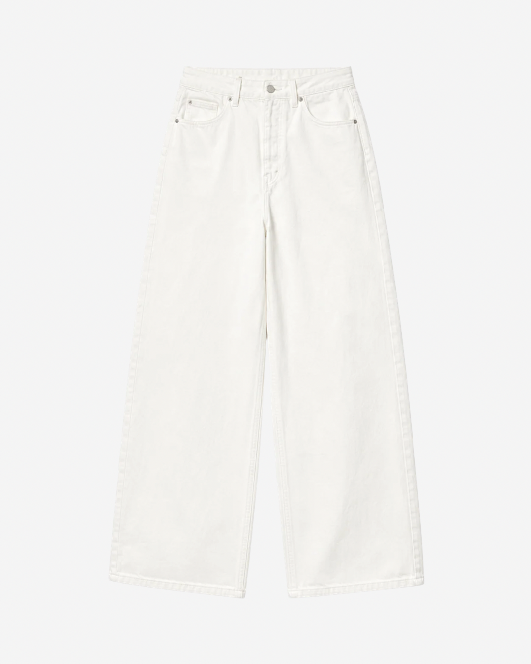 Loose Fit Jeans • white