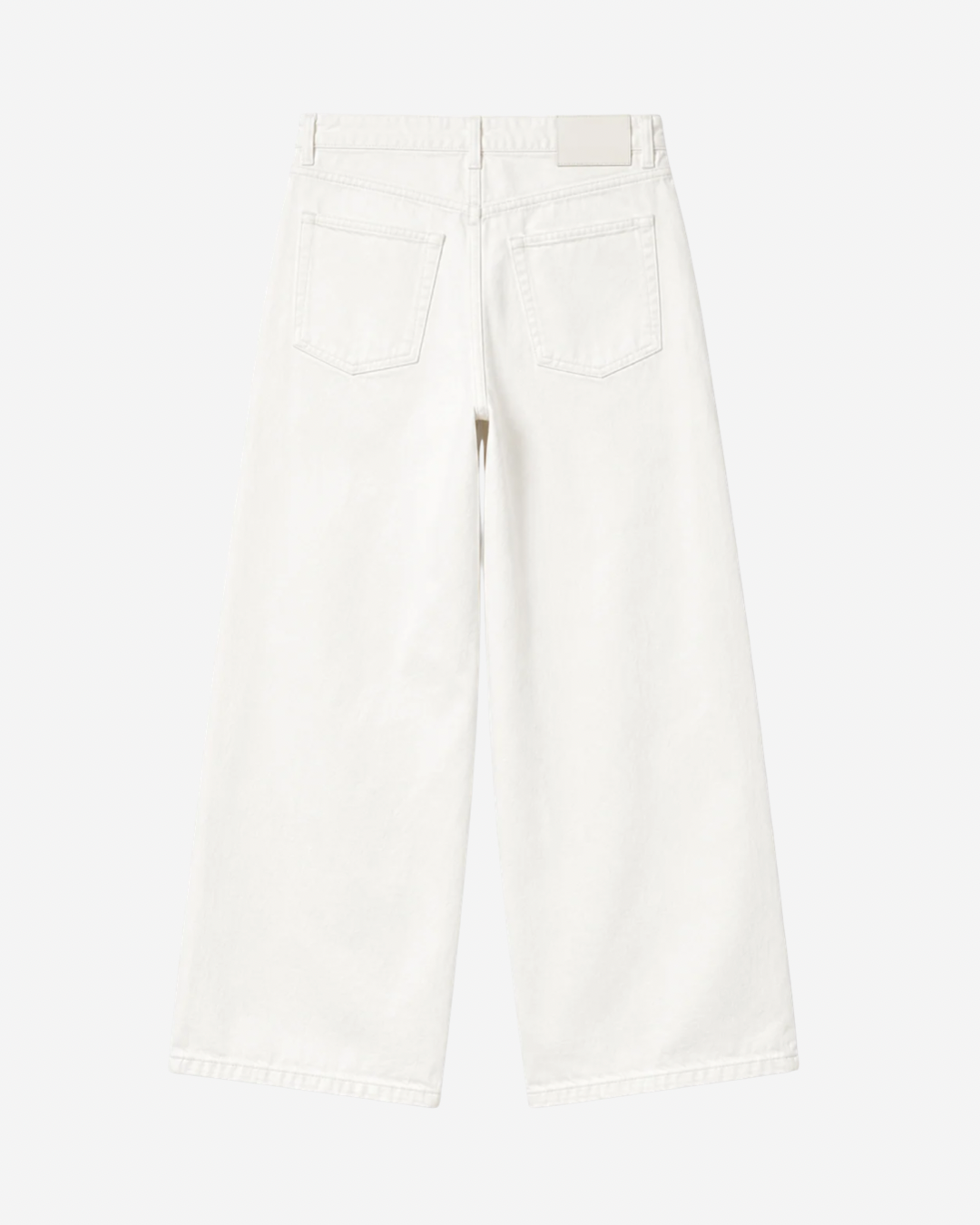 Loose Fit Jeans • white